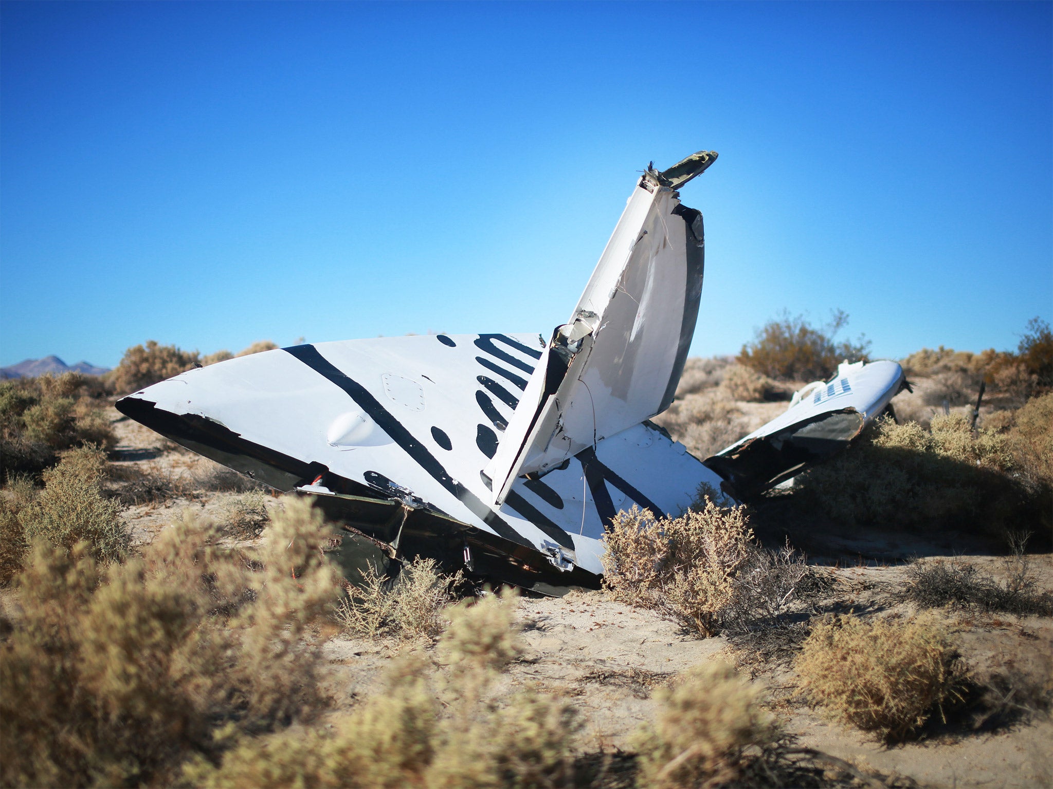 SpaceShipTwo crashed during a test flight, killing one pilot and seriously injuring another