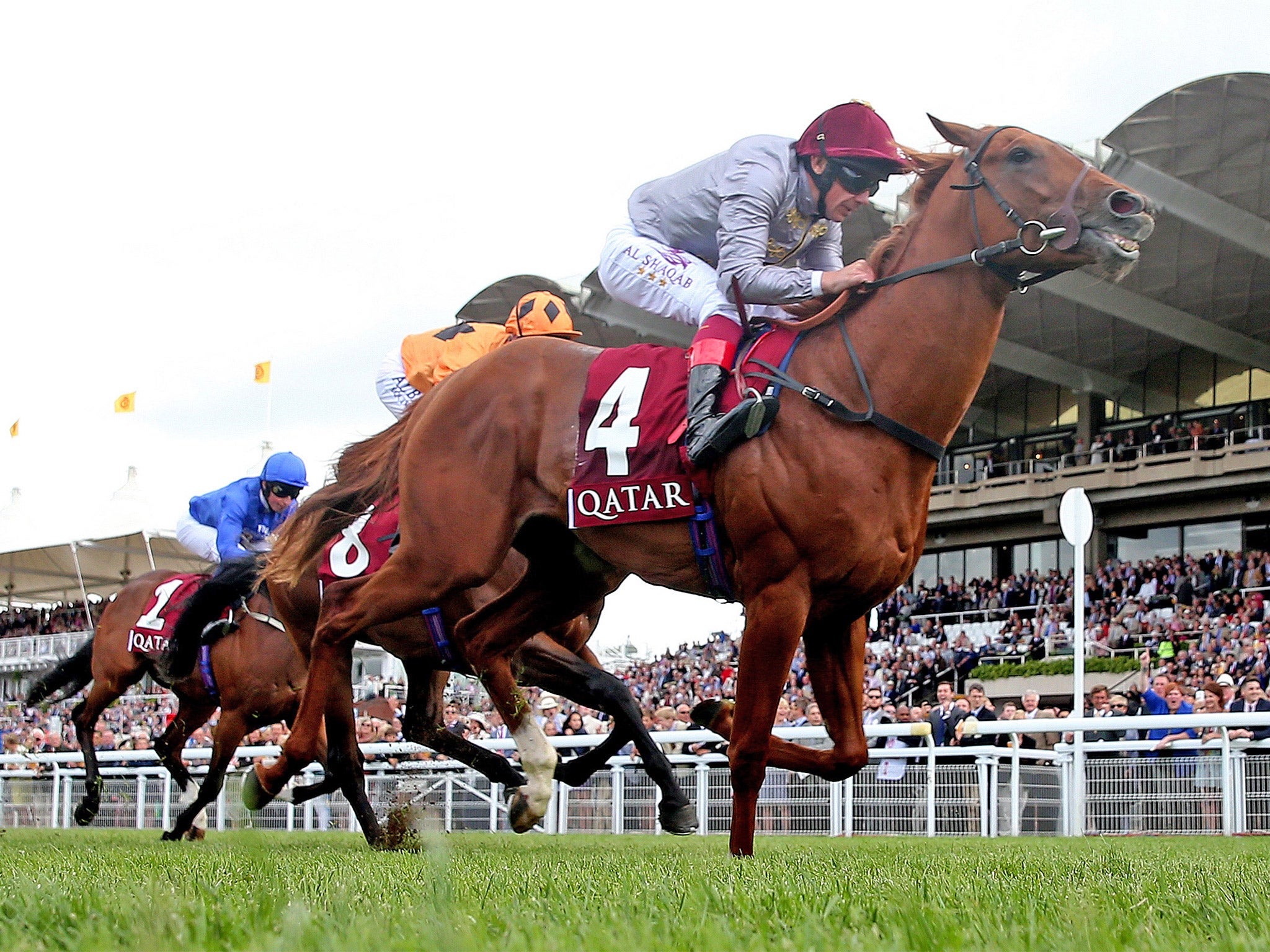Galileo Gold wins the Vintage Stakes