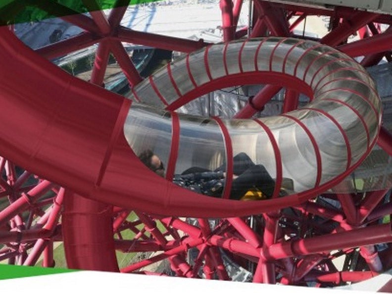A new tunnel slide is to be built from the top of the ArcelorMittal Orbit tower at London's Olympic Park