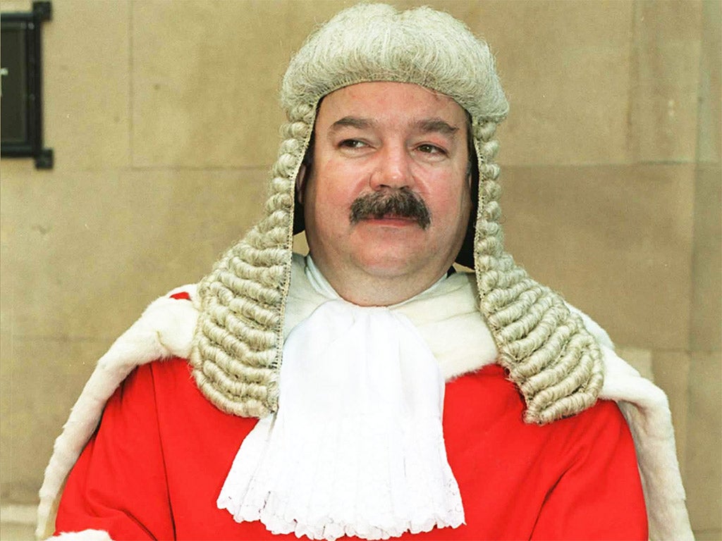 The behaviour of Mr Justice Peter Smith has been described as ‘unprofessional’