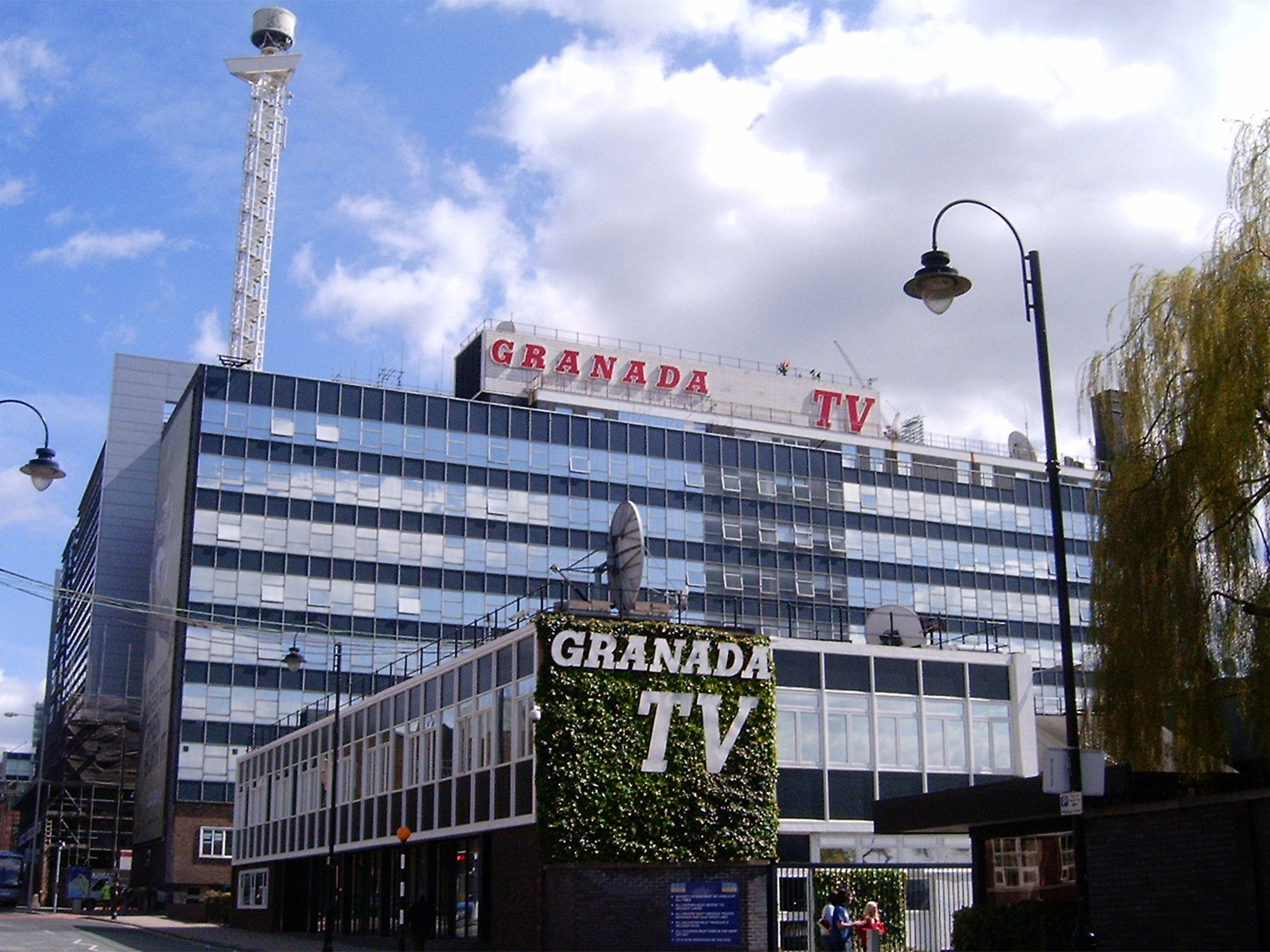 The former Granada Studios site on Quay Street, Manchester