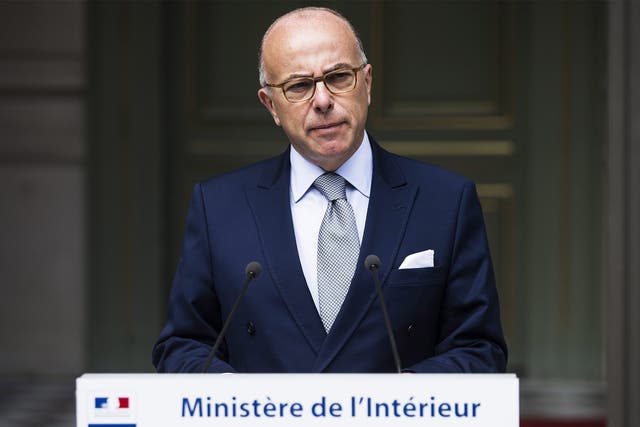 Bernard Cazeneuve said it is the first time mosques have been closed ‘on grounds of radicalisation’ 