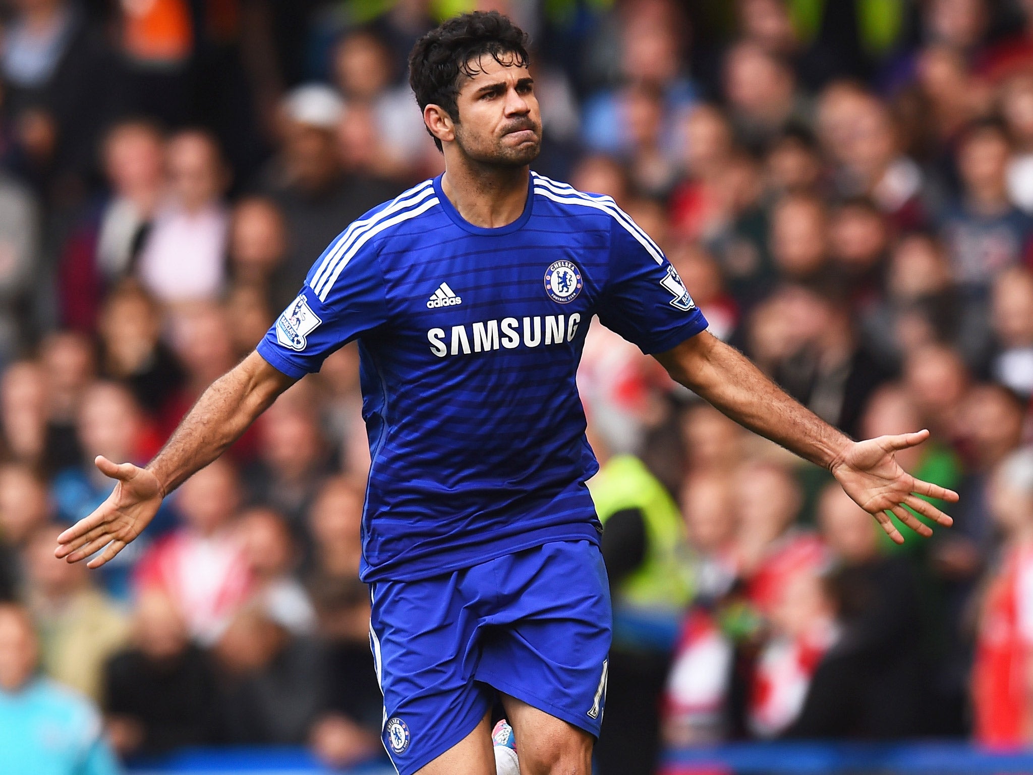 Costa netted 20 goals in just 26 appearances in his first Premier League season (Getty)