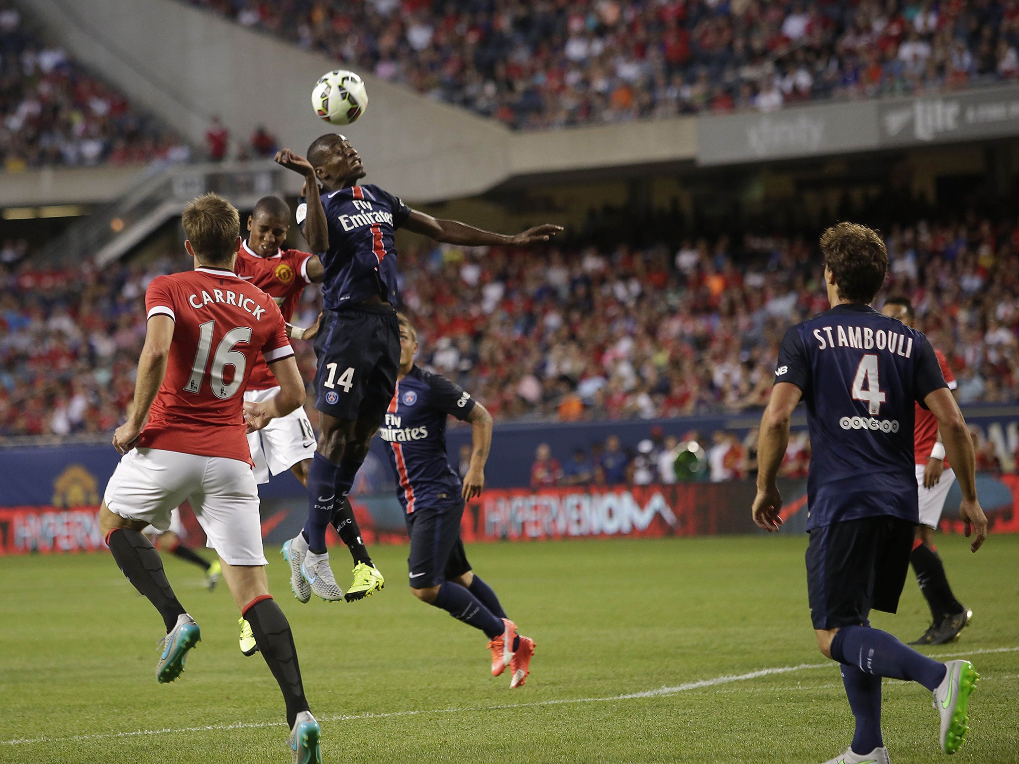 Blaise Matuidi scored one of PSG's goals