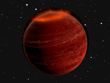 Astronomers have found an aurora light display around a brown dwarf for the first time in the Solar System