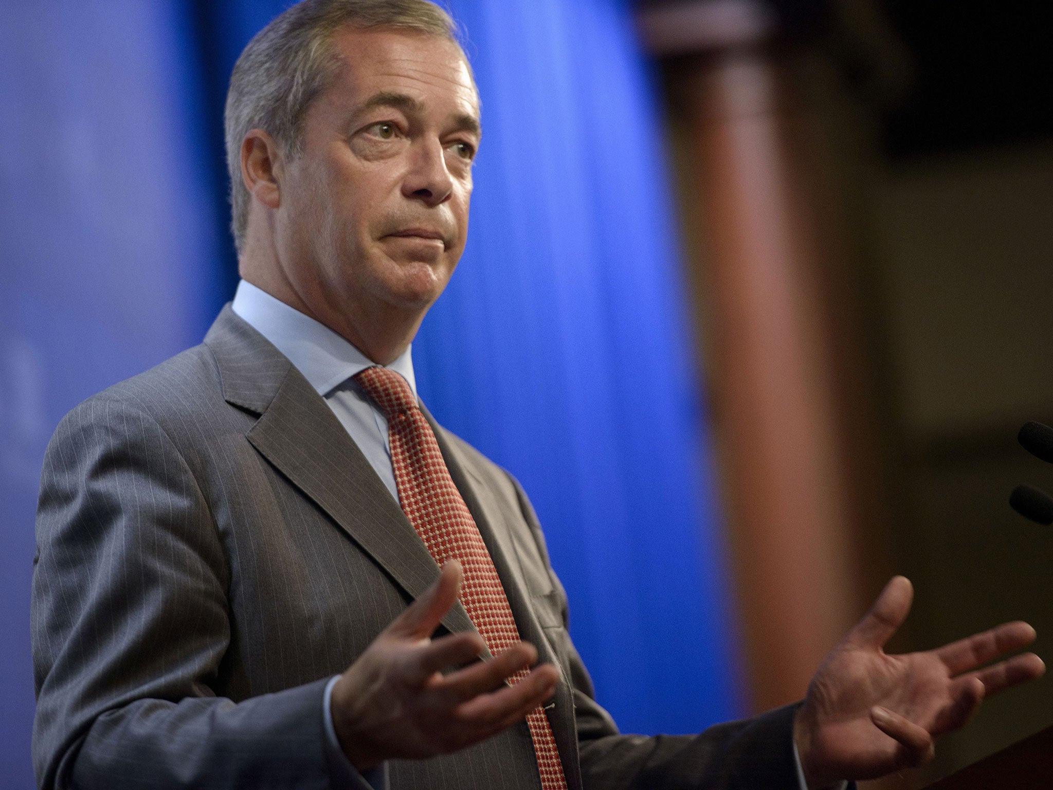 Nigel Farage said he would not have shot Cecil