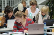 Record numbers of women going on to university this year