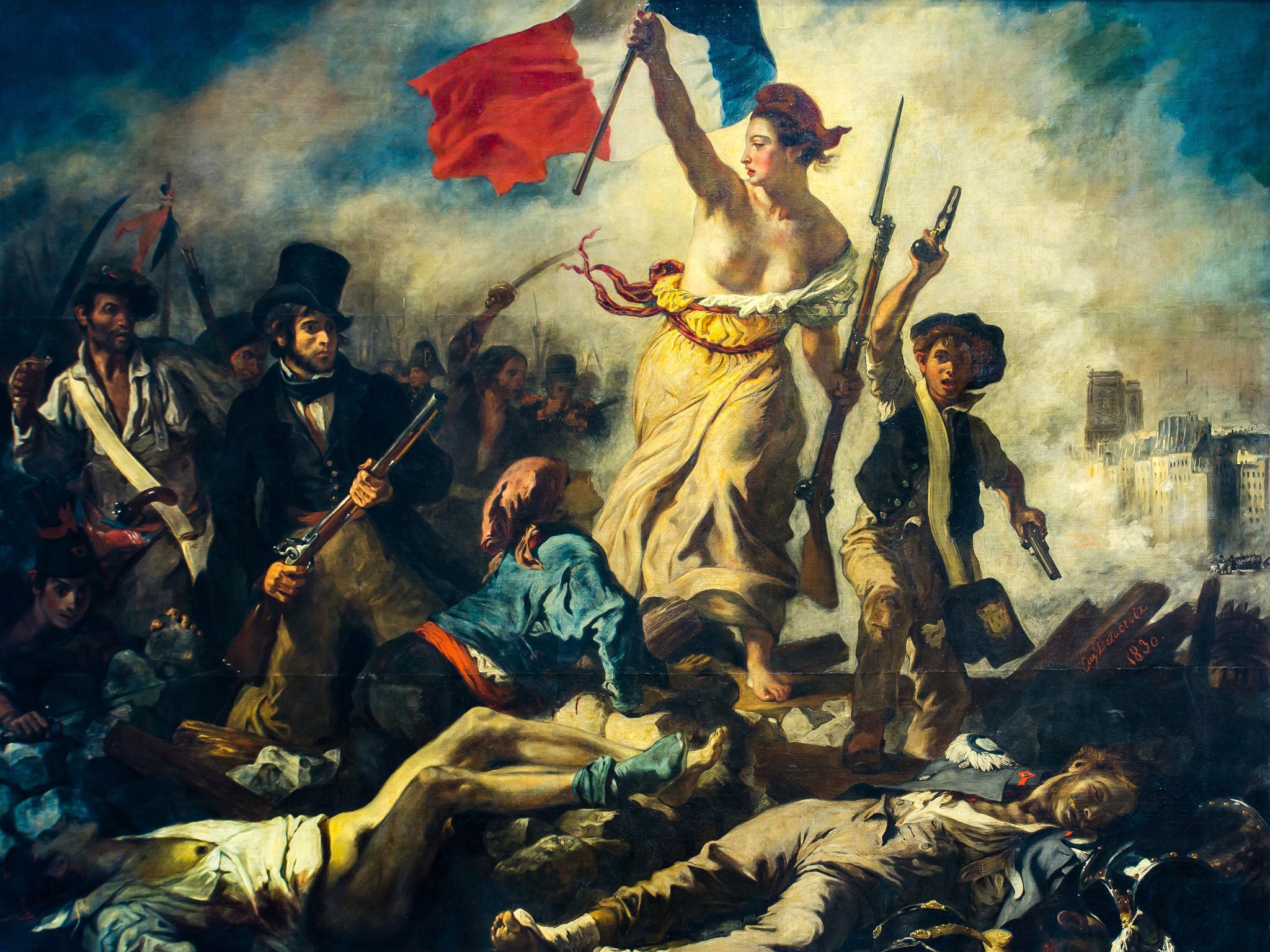 Cause and effect: Eugene Delacroix's 'Liberty Leading the People' depicts the 1830 Revolution
