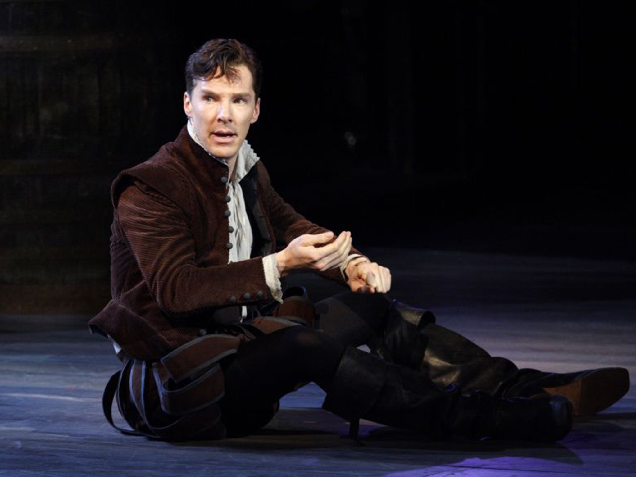 Benedict Cumberbatch must perform around 1,480 lines night after night as Hamlet
