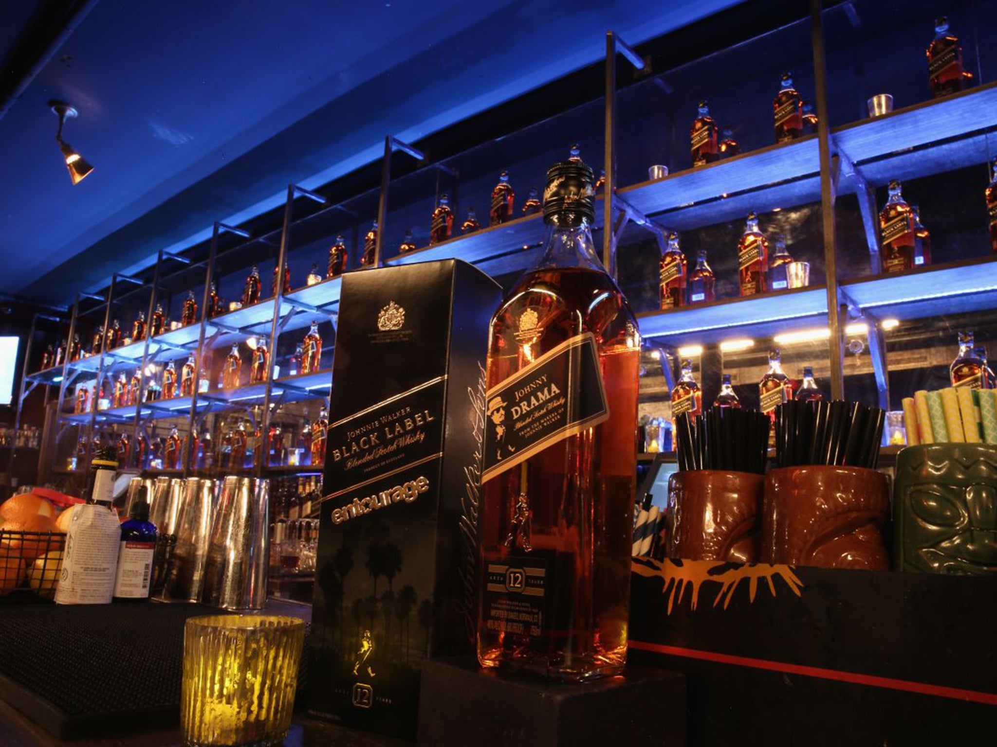 Diageo aims to push its top brands, like Johnnie Walker, in Africa, India and the US this year