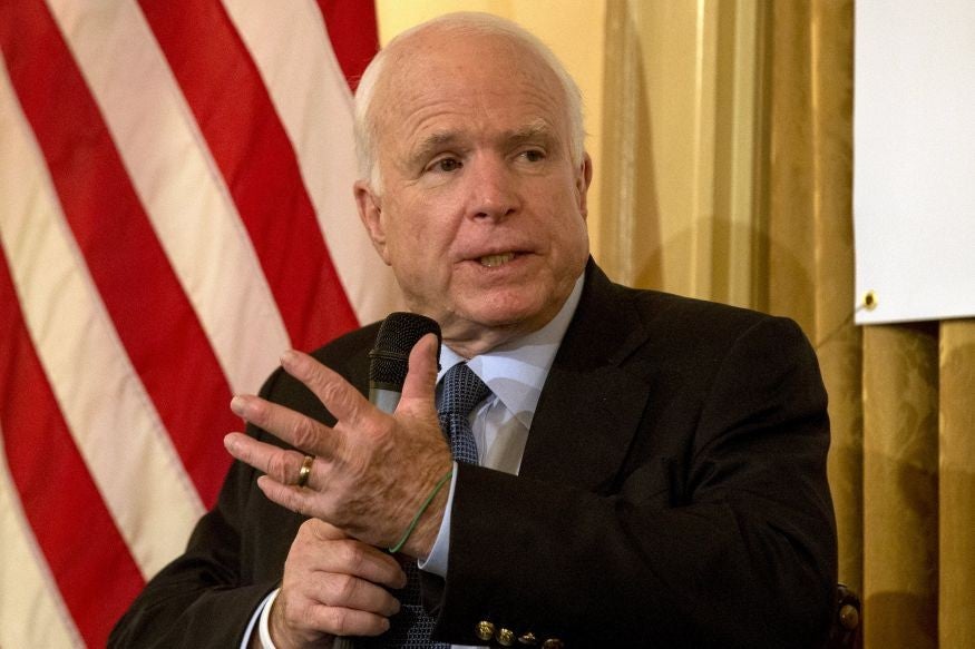 John McCain was critical of US government policy