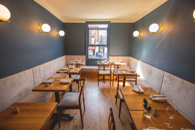 Oldroyd has taken the small is beautiful ethos and created a cool, calm little haven in north London