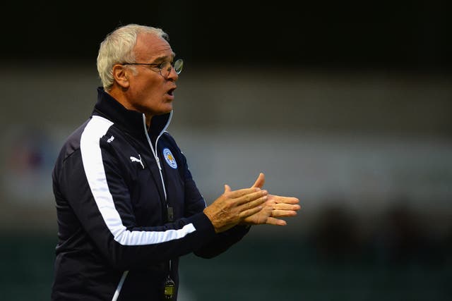 New Leicester City manager Claudio Ranieri wants two new midfielders