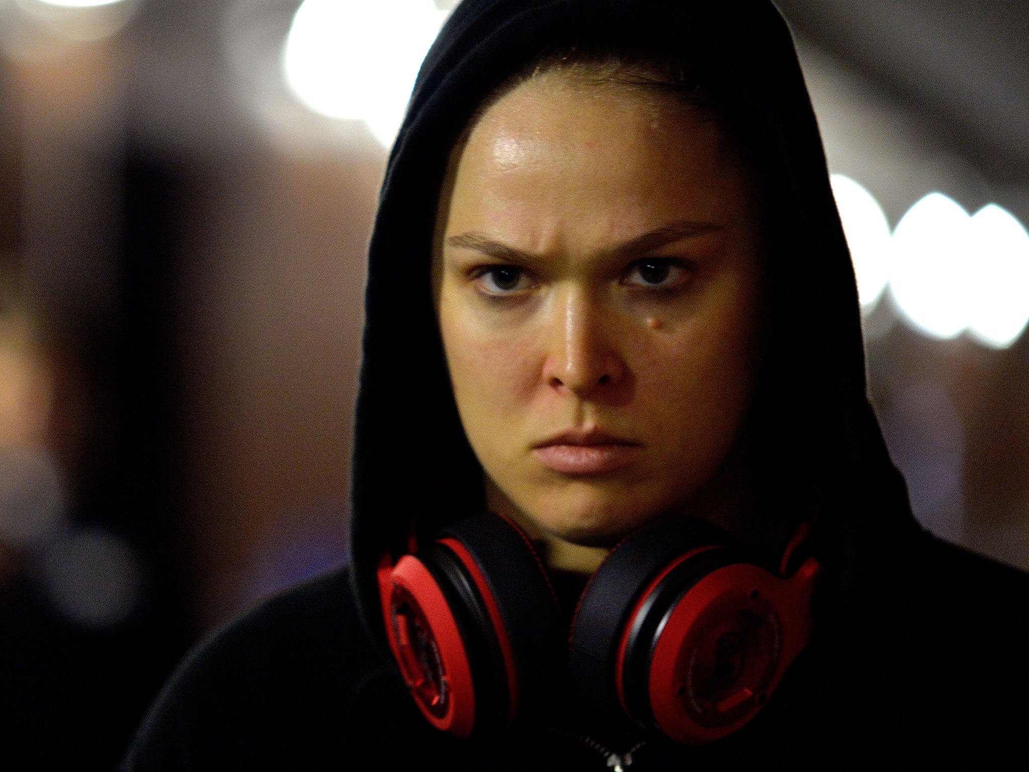 Ronda Rousey gears up for battle