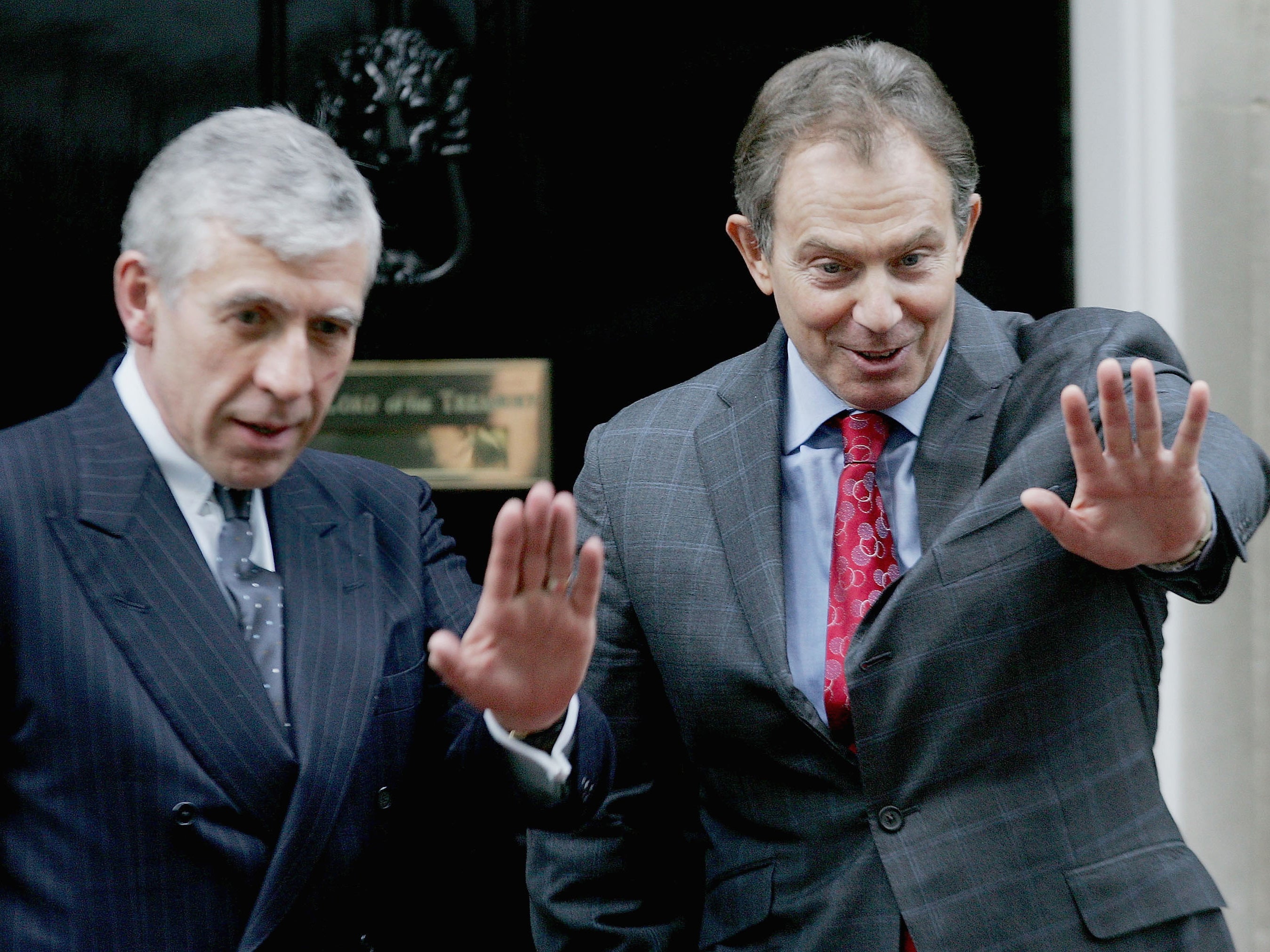 Straw and Blair in the Downing Street days