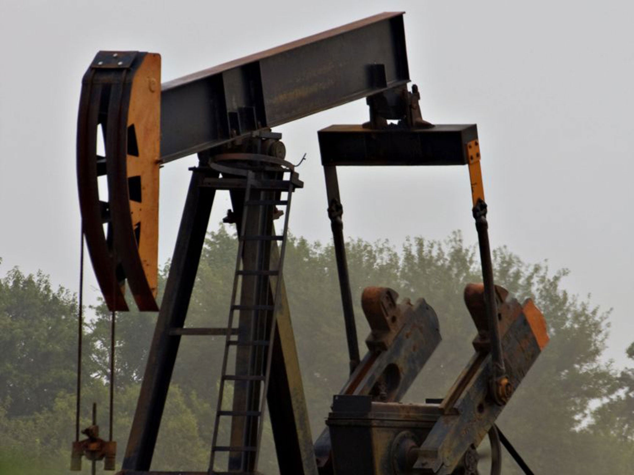 Sefton’s oil wells in Kansas produced only nine barrels of oil a day