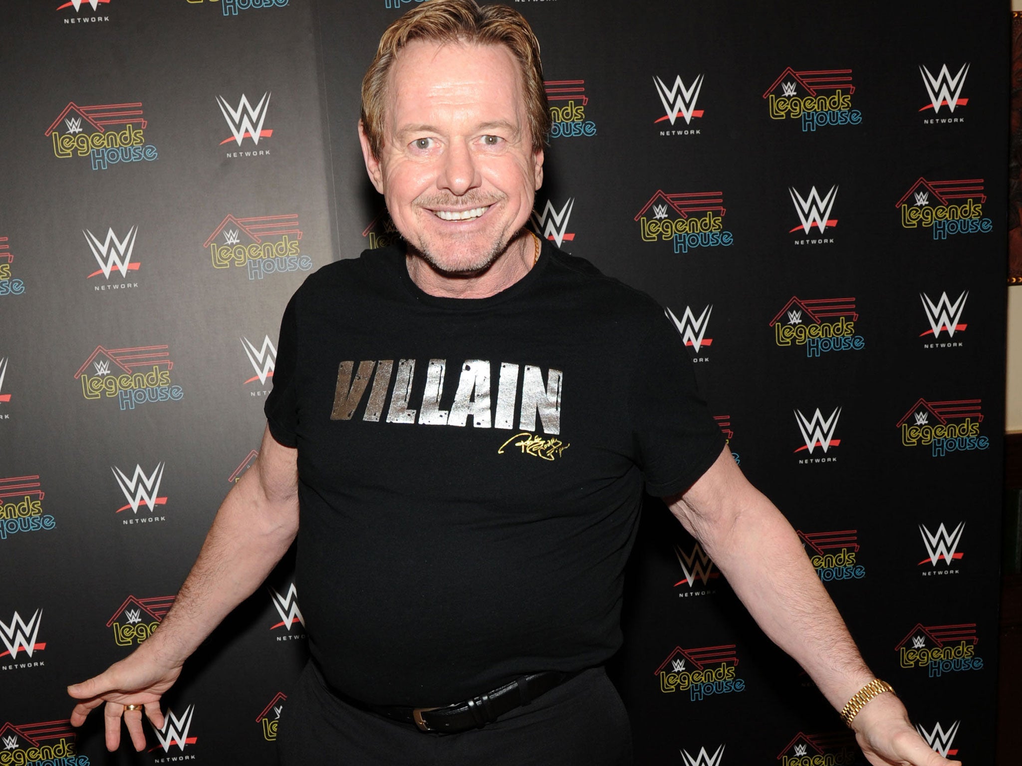 Actor Roddy Piper attends the world premiere of 'The Death of 'Superman Lives': What Happened?' at the Egyptian Theatre on April 30, 2015 in Hollywood, California.