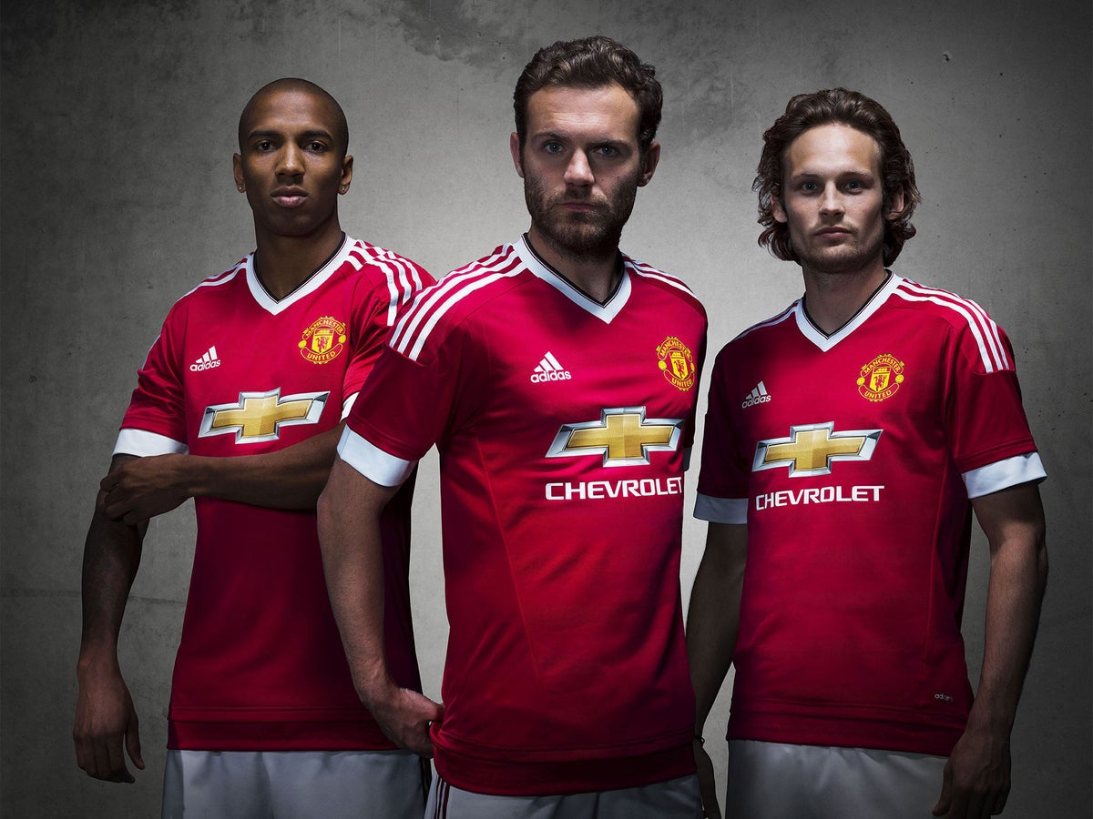 Maillot Manchester United Domicile 2015-2016 Taille L - Schneiderlin Numéro 28, Occasion
