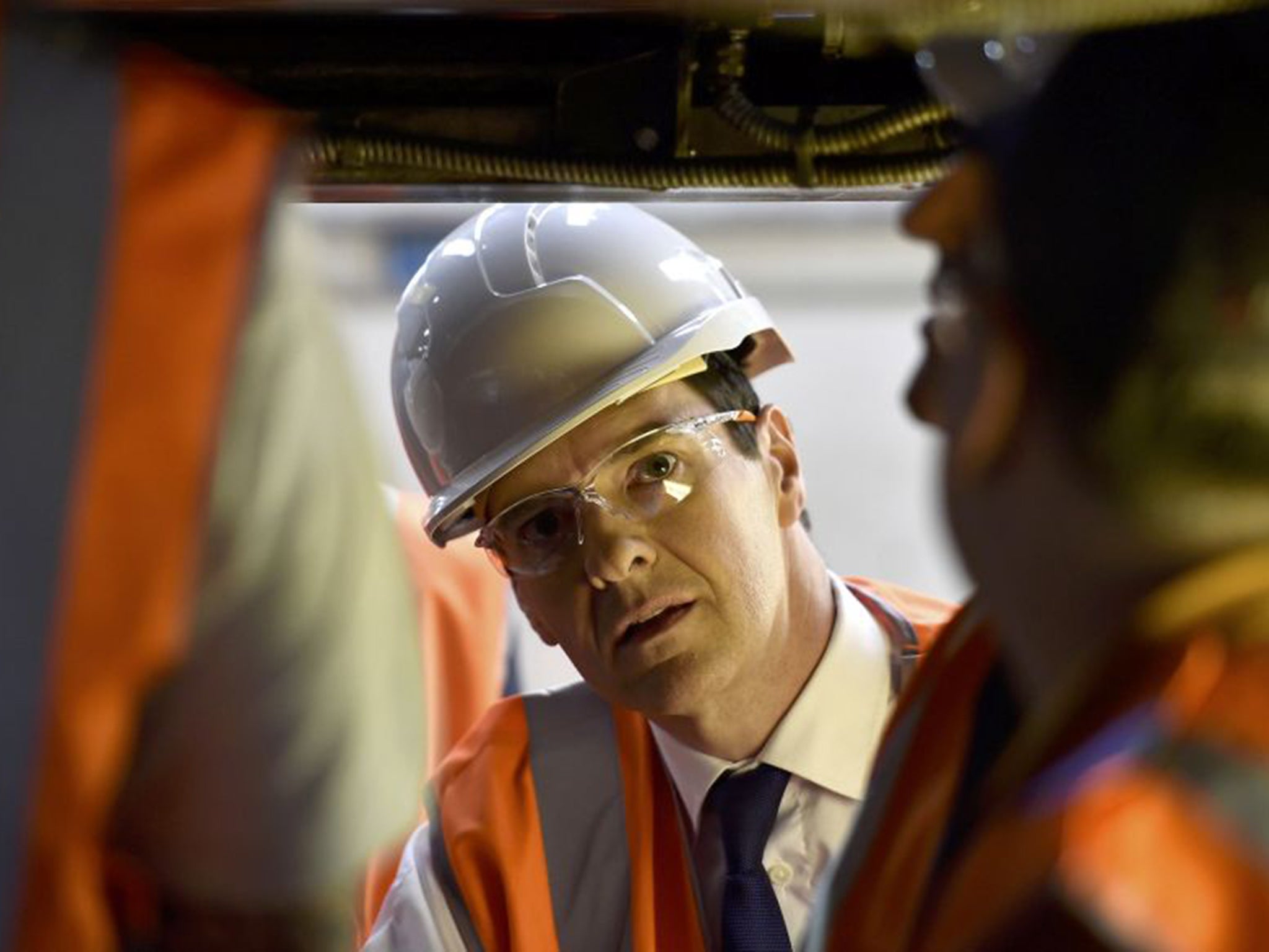 George Osborne says that Britain is ‘motoring ahead’ (Getty)