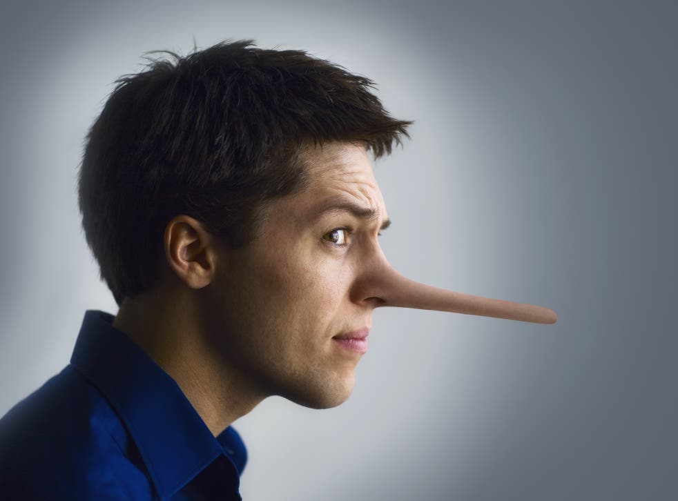 How can you tell when a person is lying