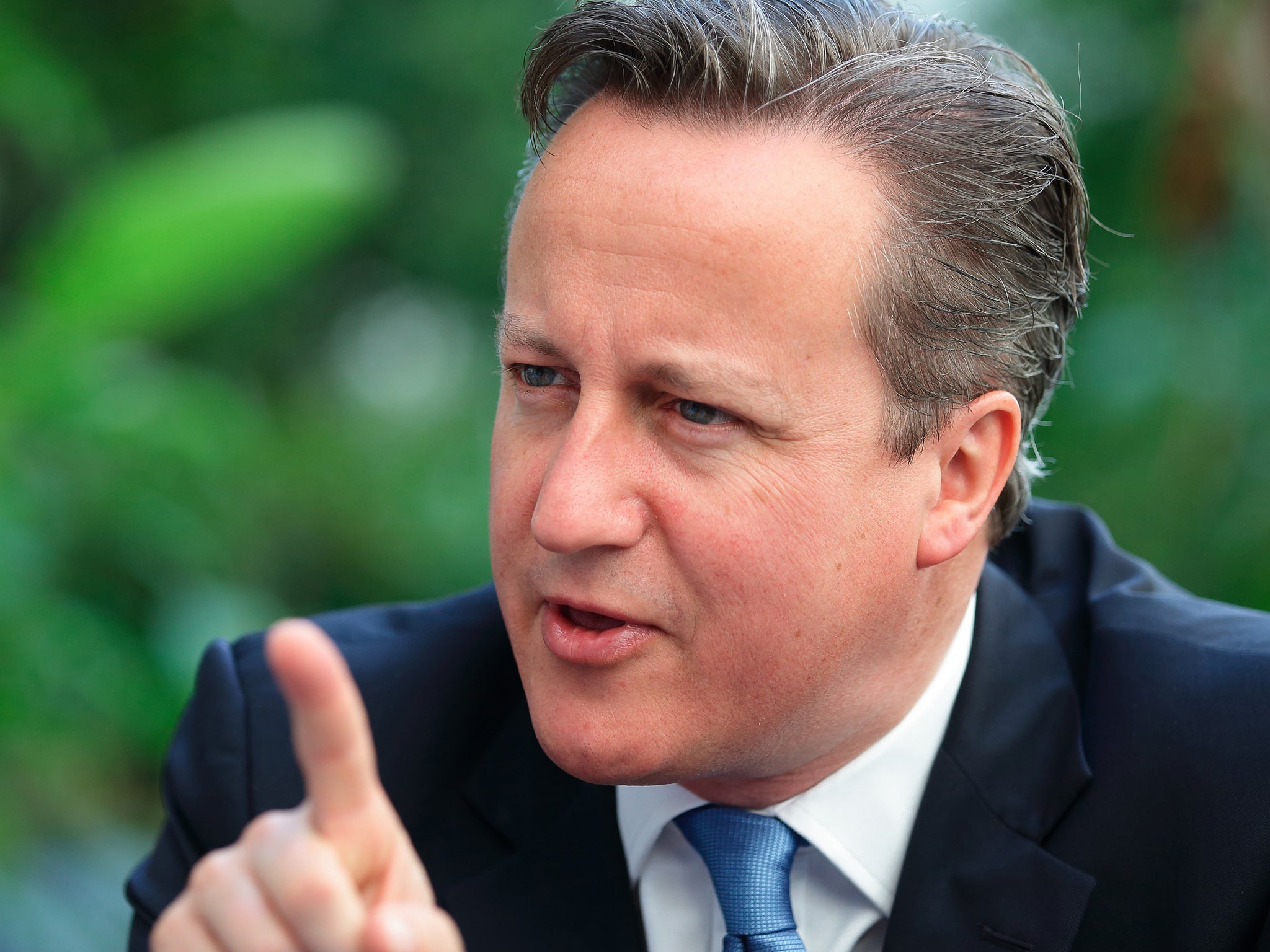 Prime Minister David Cameron has described the migrants as a 'swarm'