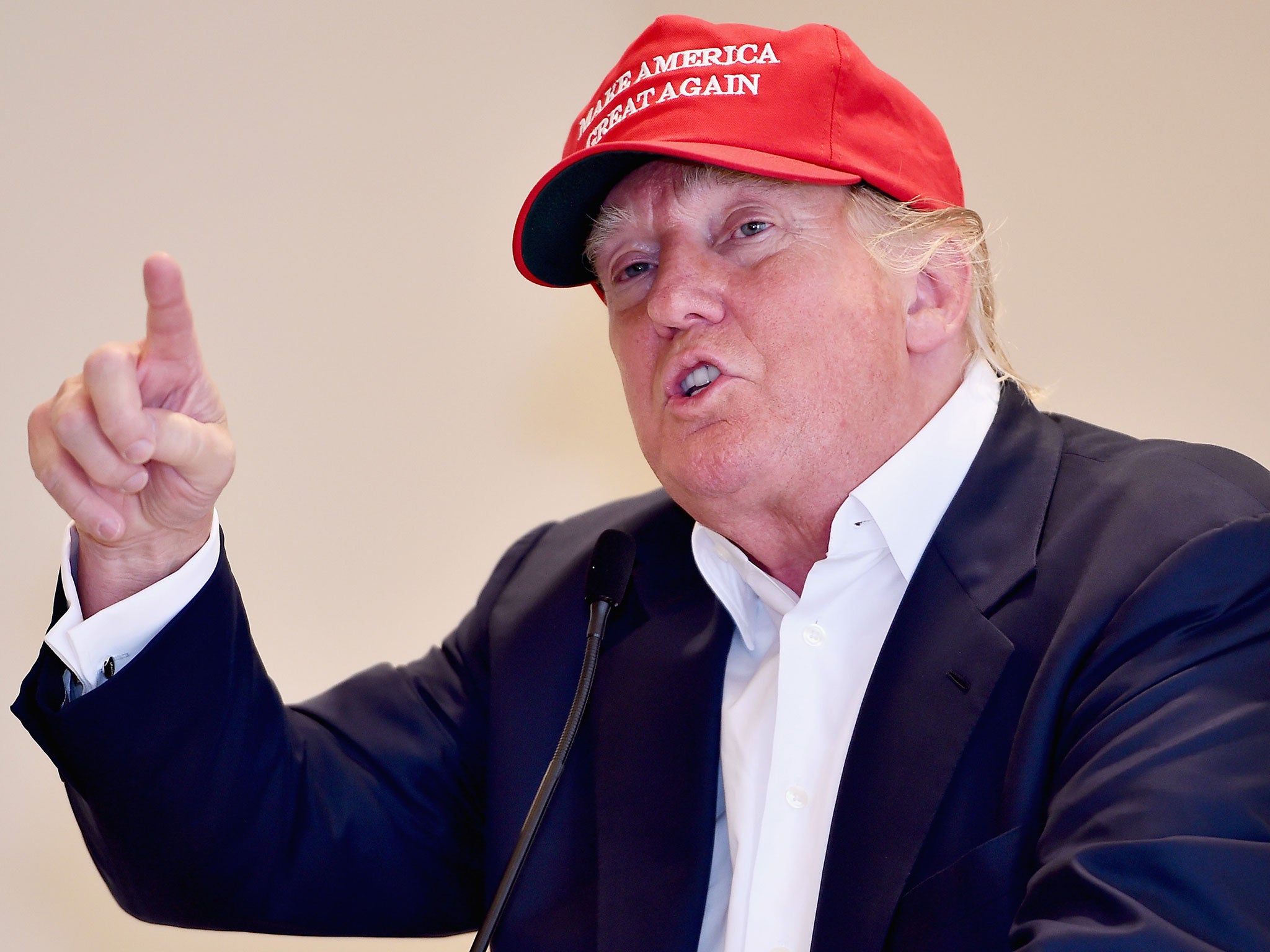 Republican Presidential Candidate Donald Trump has sacked a staffer over a Facebook post