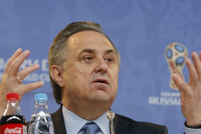 The Russian sports minister, Vitaly Mutko, said the doping claims  had nothing to do with his country