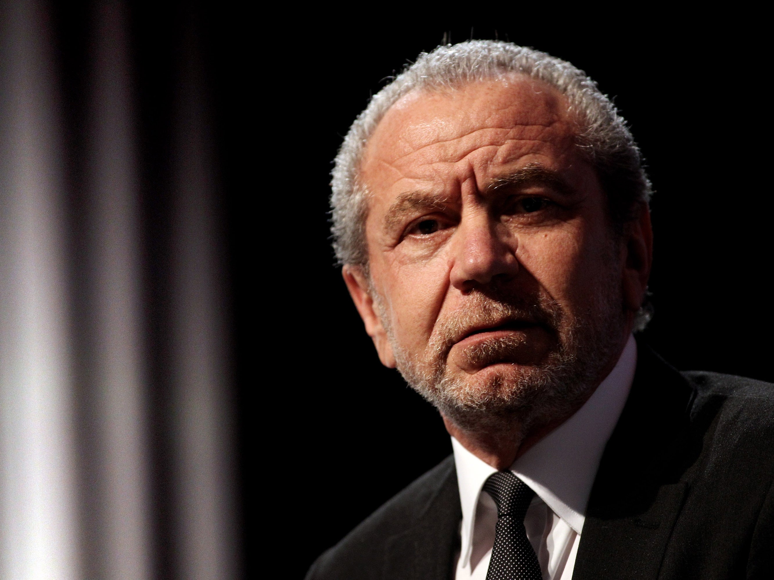 Alan Sugar has been accused of racism over questioning Gisela Stuart's right to participate in the debates