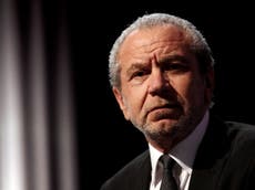 Alan Sugar accused of racism over a tweet about 'immigrant' Labour MP