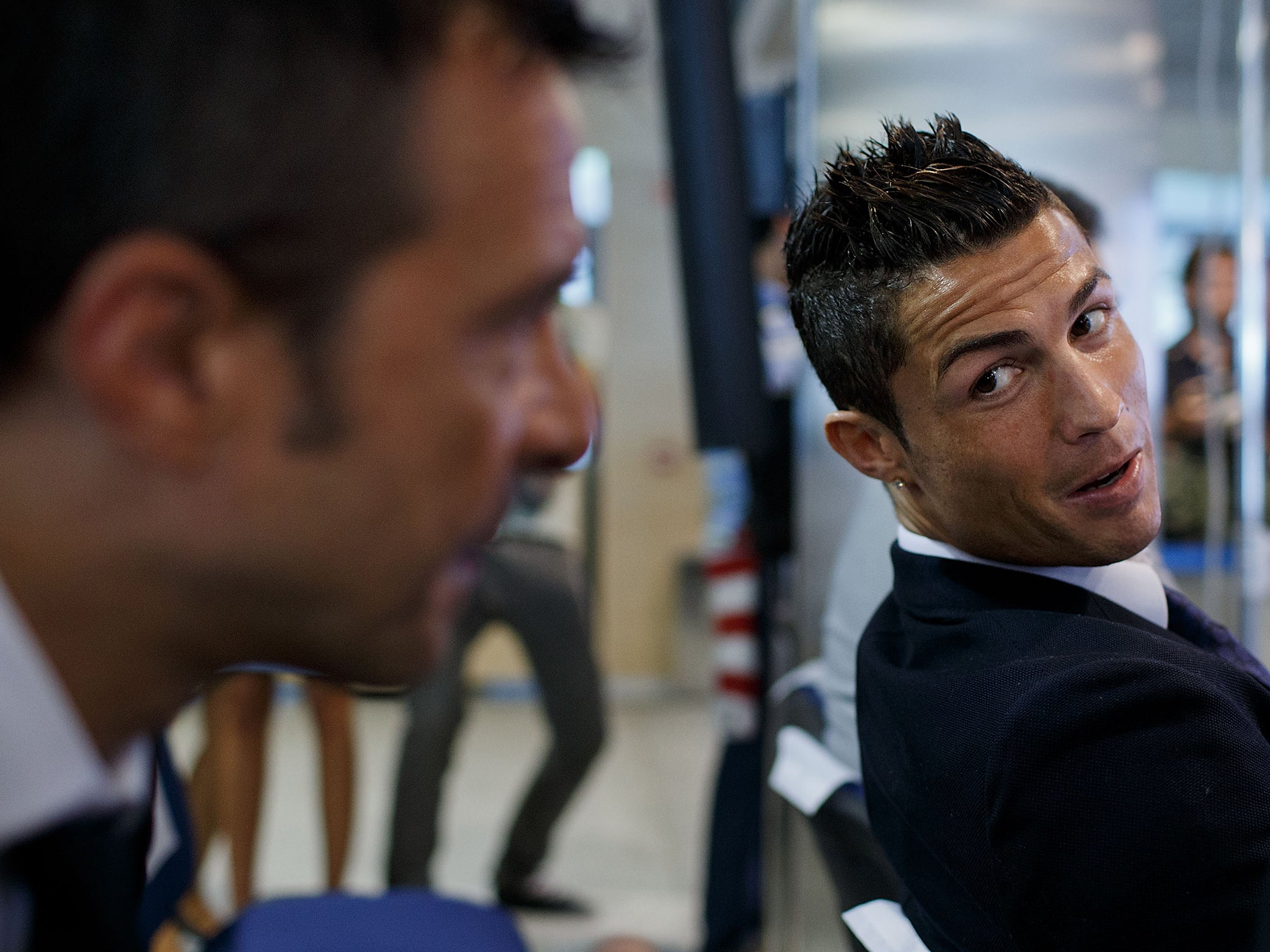 Cristiano Ronaldo with Mendes in 2013