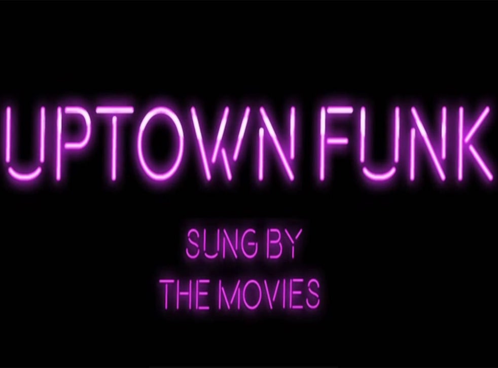 Uptown Funk Covered By 280 Movies Is Our Favourite Mash Up Of 2015 So Far The Independent The Independent