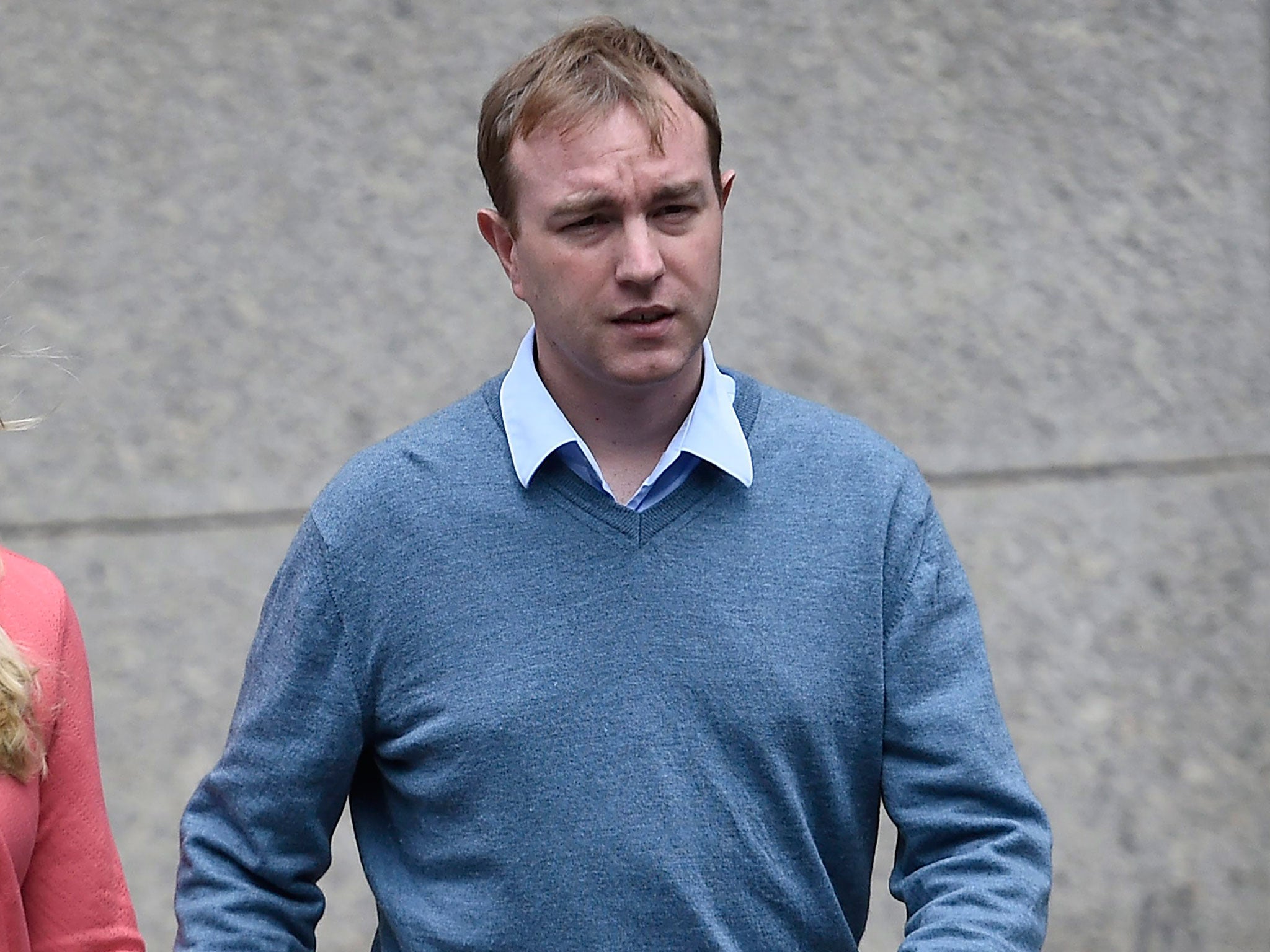 Tom Hayes, a former trader at UBS and Citigroup, outside Southwark Crown Court, where he was convicted of rigging Libor rates
