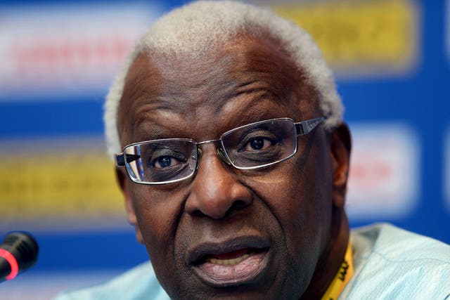 Lamine Diack, the former IAAF president