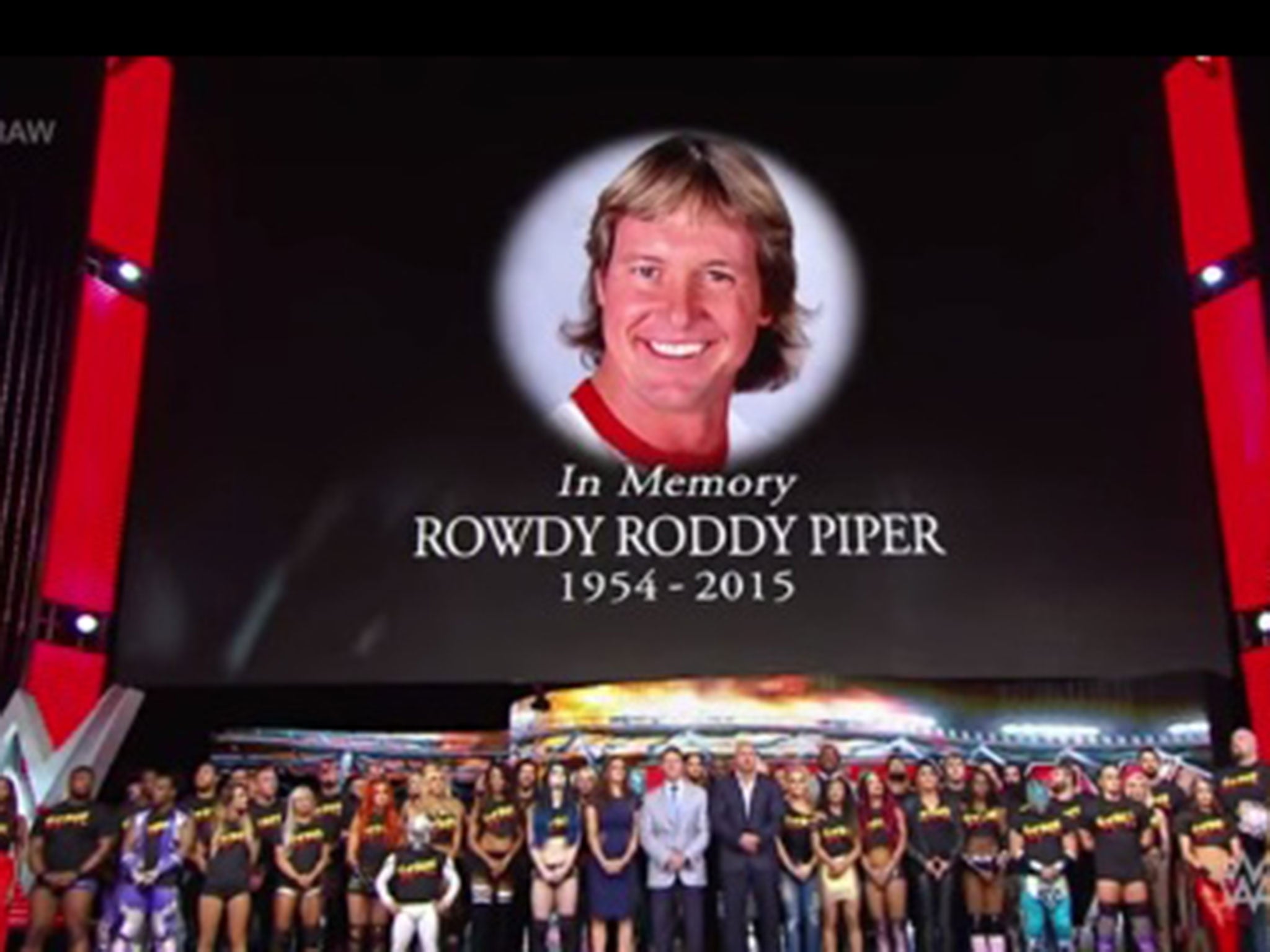 Rowdy Roddy Piper dies: Watch the entire WWE locker room pay tribute to ...