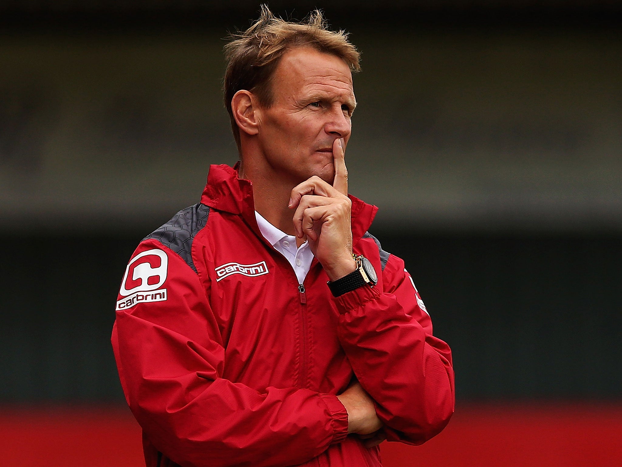 Stevenage manager Teddy Sheringham