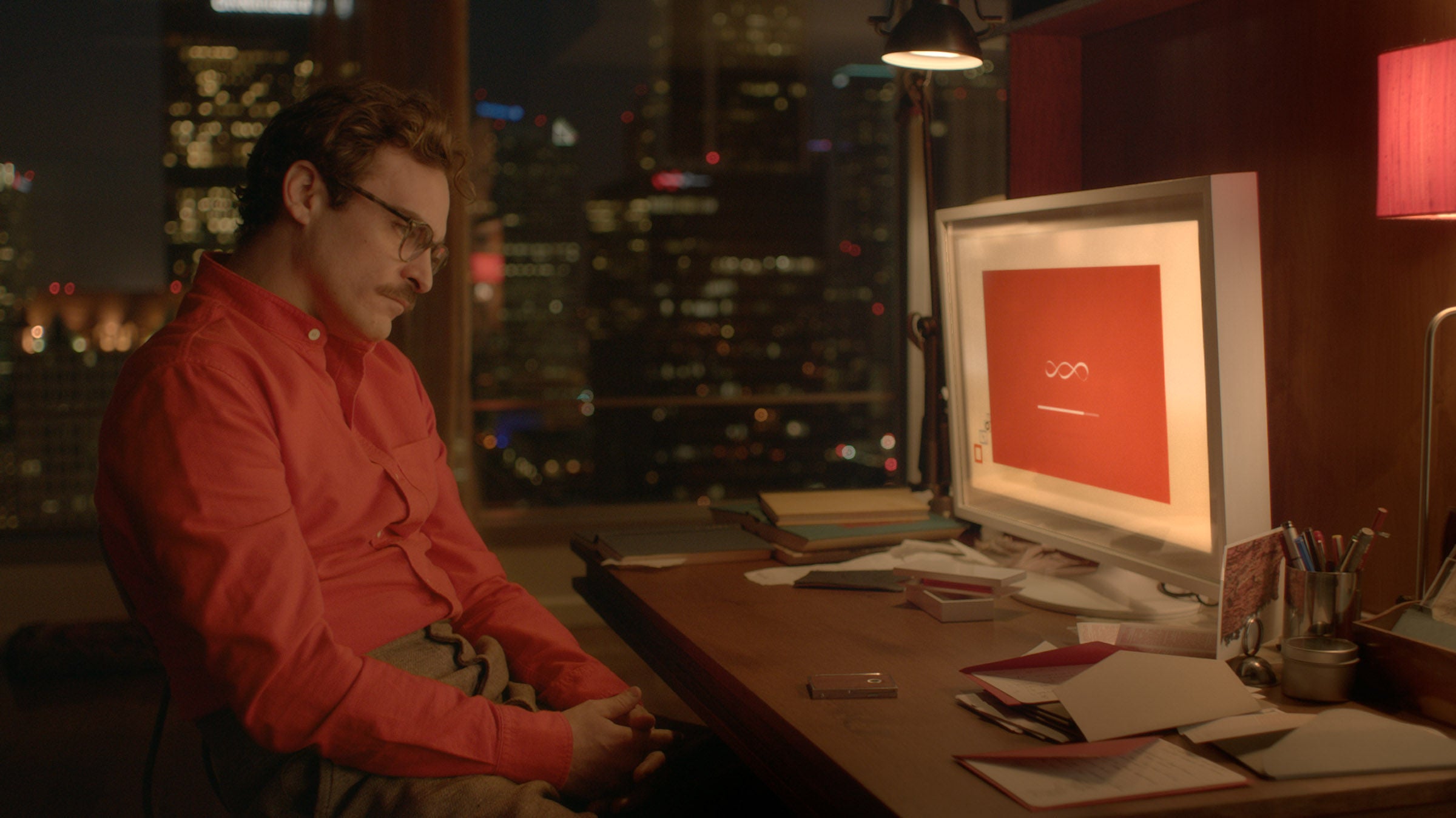 Joaquin Phoenix in Spike Jonze's 'Her'