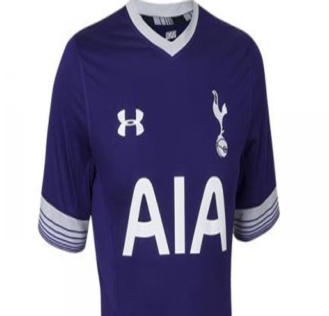 Tottenham Third Shirt 15 16 Spurs Unveil Purple Kit In Audi Cup Pre Season Friendly Against Real Madrid The Independent The Independent