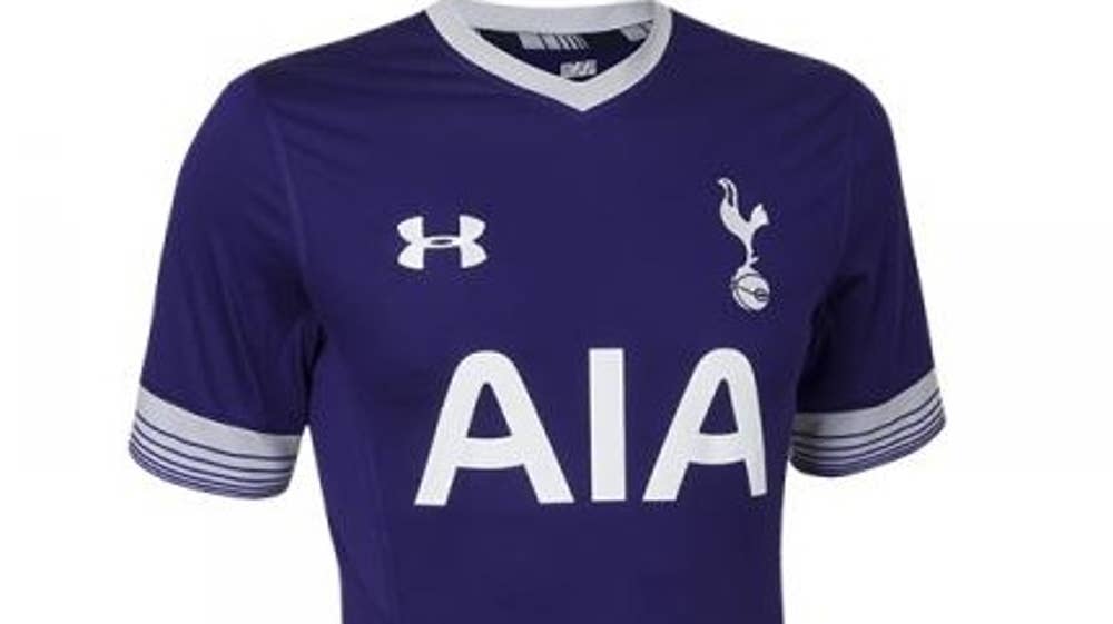 Tottenham Third Shirt 2015 16 Spurs Unveil Purple Kit In Audi Cup Pre Season Friendly Against Real Madrid The Independent