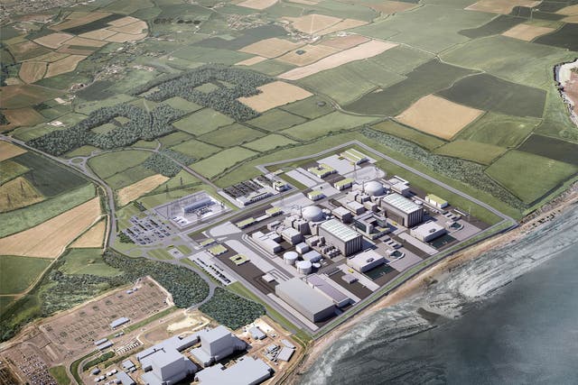 An artist's impression of Hinkley Point C - the first UK nuclear power station in over 20 years