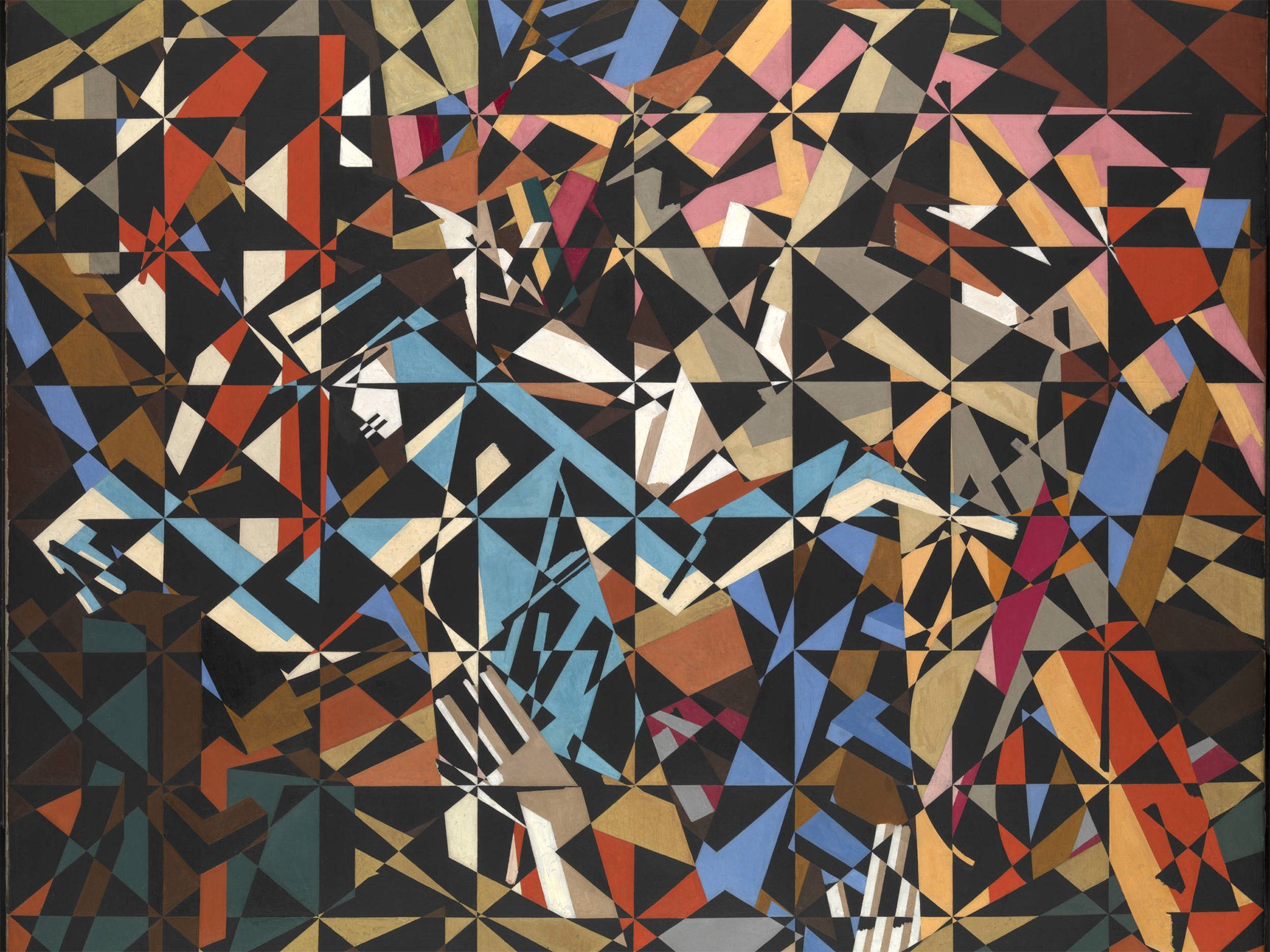 In the Hold (c.1913-14), David Bomberg: The sounds and smells will echo the subject matter of a pre-First World War dockyard, including the odour of paint