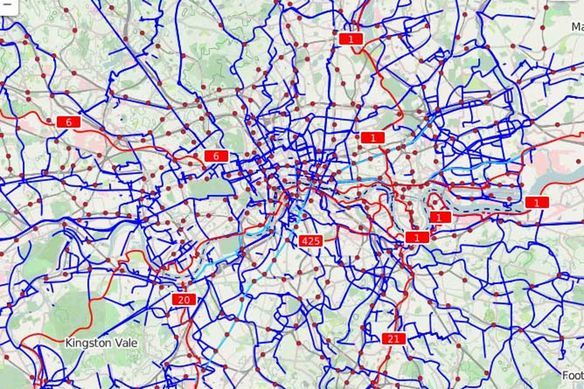 Tube strike: The map you need if you're cycling tomorrow | The ...