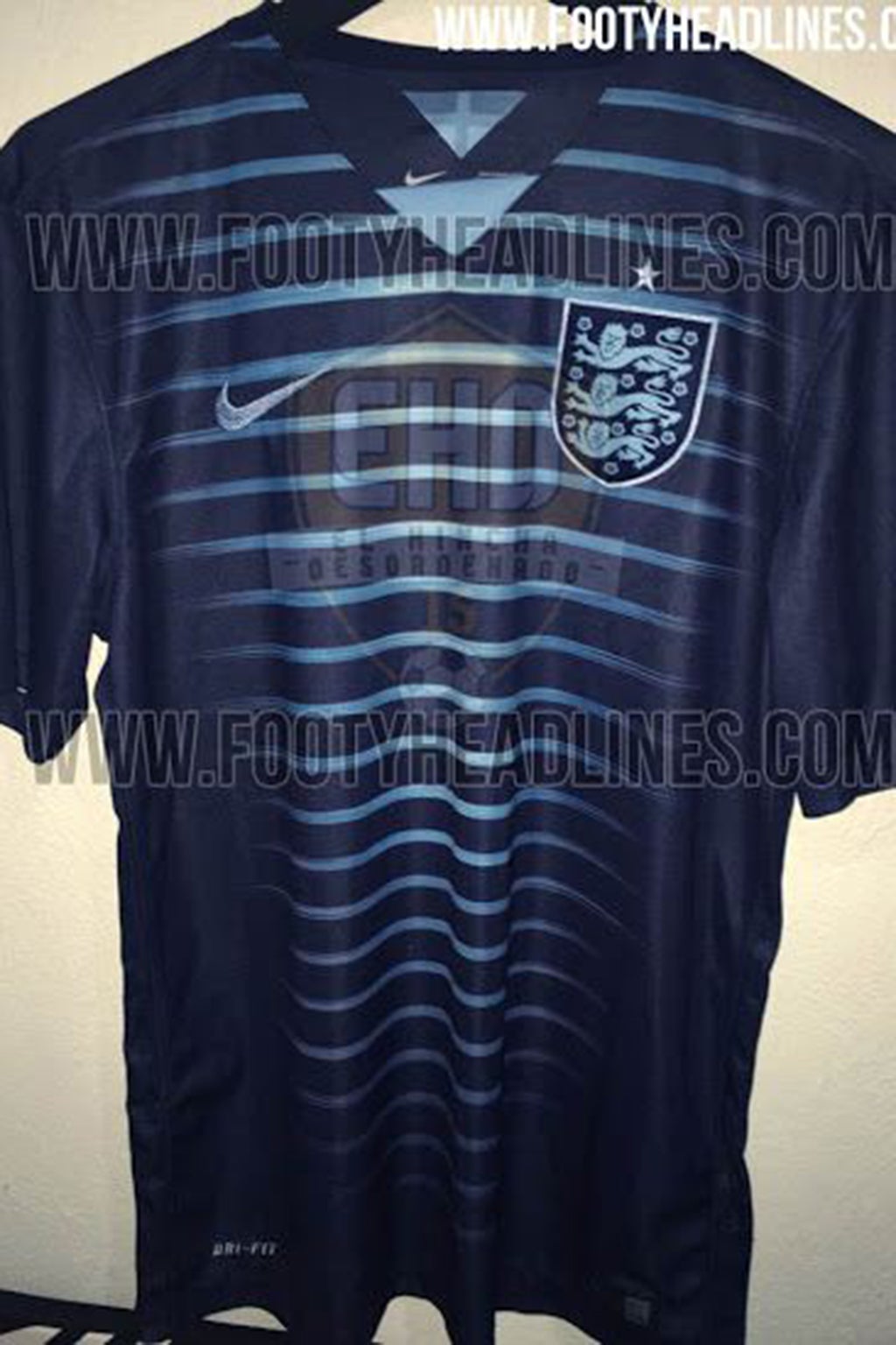 The leaked England shirt