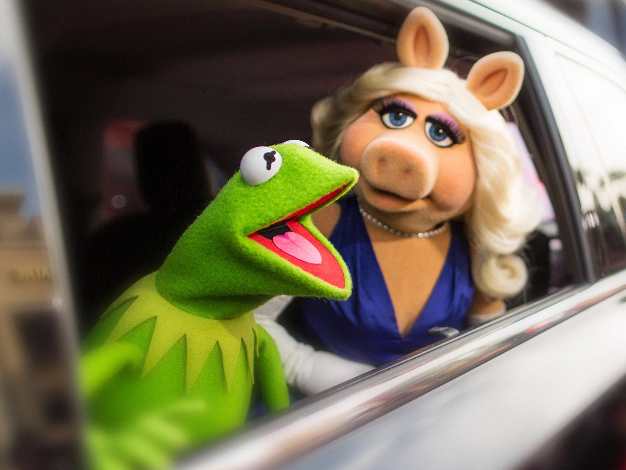 Beastly: Kermit has fallen for another porker while Piggy has run off with an actor