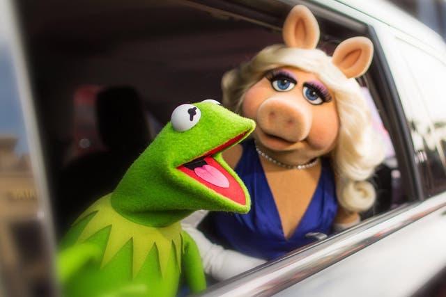 Beastly: Kermit has fallen for another porker while Piggy has run off with an actor