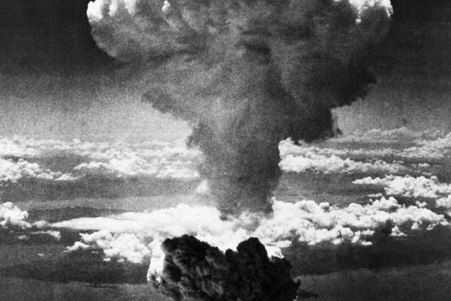 The bomb was dropped on Hiroshima at 8:15am on 6th August 1945