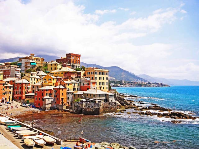 Beach within reach: Boccadasse is close to the city centre