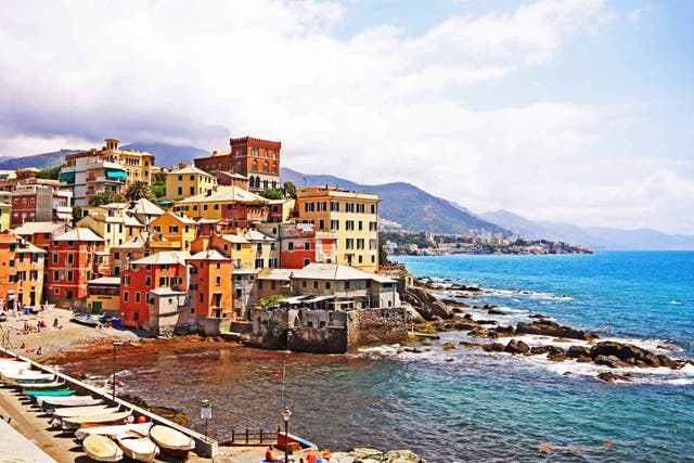Beach within reach: Boccadasse is close to the city centre