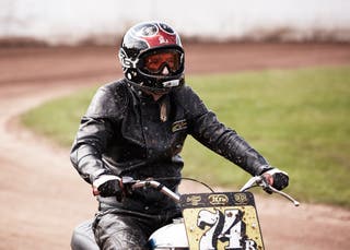 Foot down, turn left: Amazing photographs show biker culture in a ...