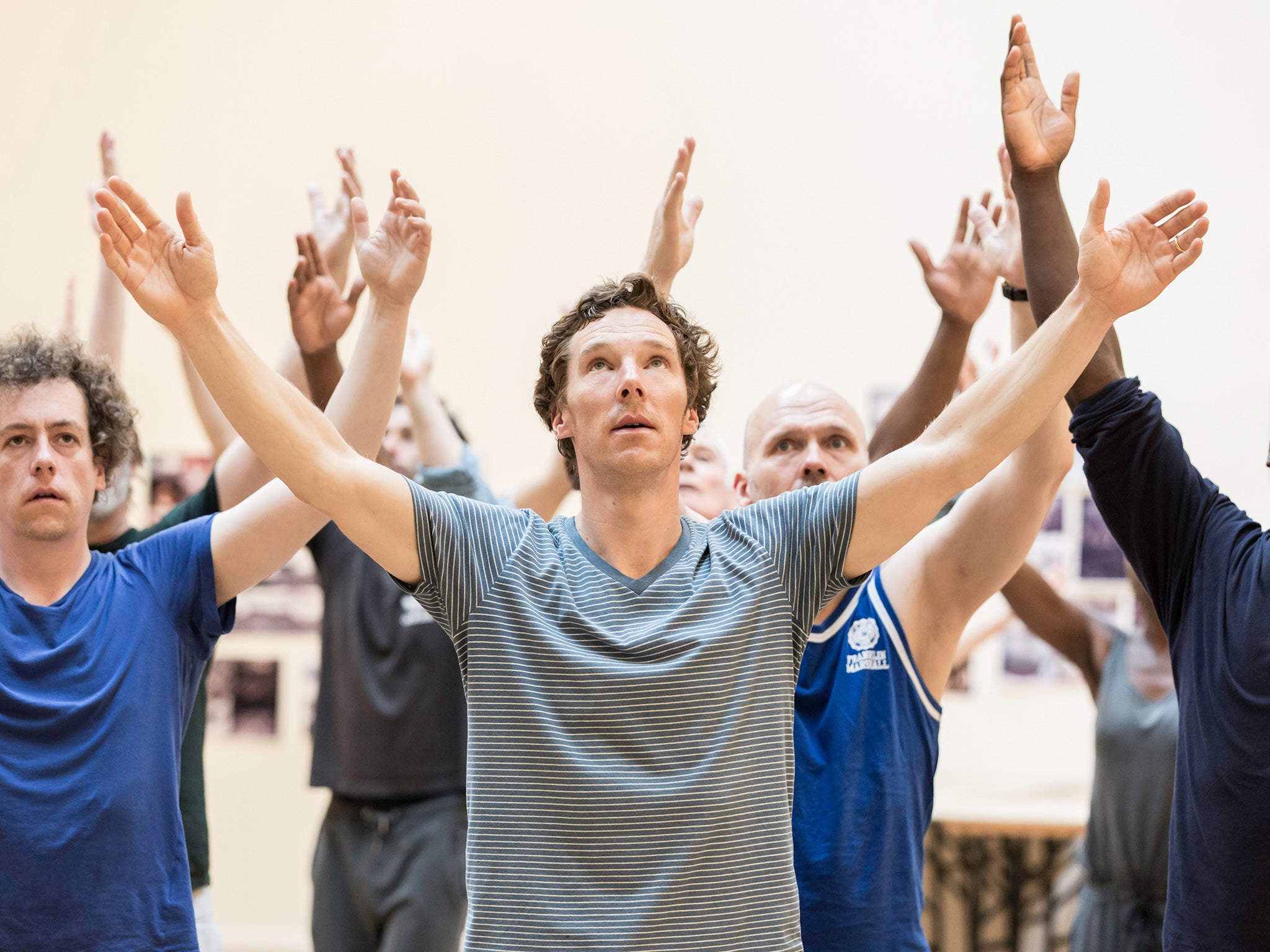 It is still three weeks until Hamlet's official opening night (Johan Persson)