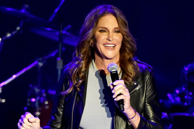 Caitlyn Jenner at a Culture Club concert in Los Angeles in July 2015